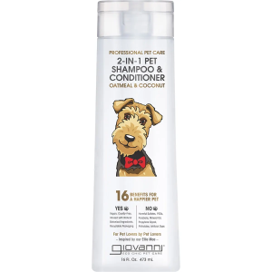 GIOVANNI 2-in-1 Pet Shampoo & Conditioner Professional Pet Care 473ml
