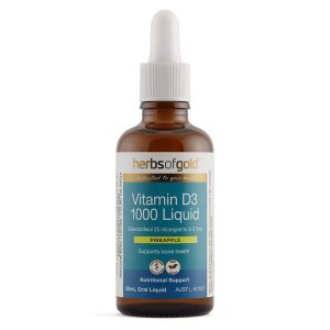 HERBS OF GOLD Vitamin D3 1000 liquid 50mls