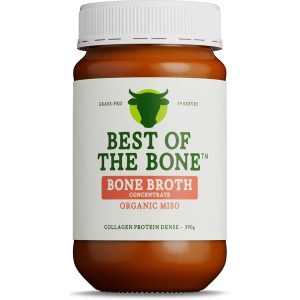 BEST OF THE BONE Beef Bone Broth Organic Miso Concentrate 390g