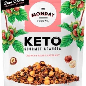 THE MONDAY FOOD CO Keto Granola Crunchy Roast Hazelnut 300g *E
