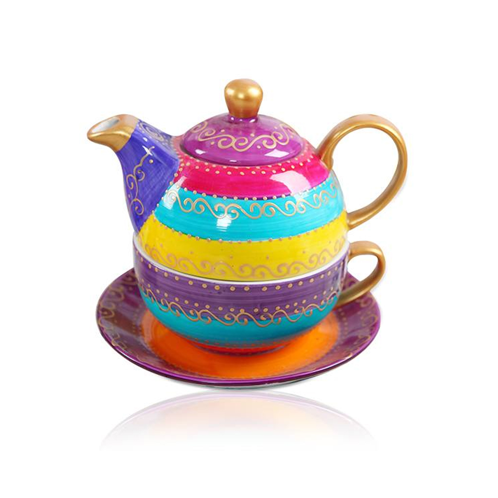 Bow Color Tea Rainbow - Tea For One Set 500ml - Invictus Apothecary